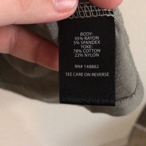 Torrid Super Soft Knit Olive Top - Picture 3 of 5